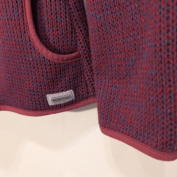 Merrell Select Regulate Jacket Knit Fleece Lined Full Zip Hood Layer - Size M - Picture 7 of 10